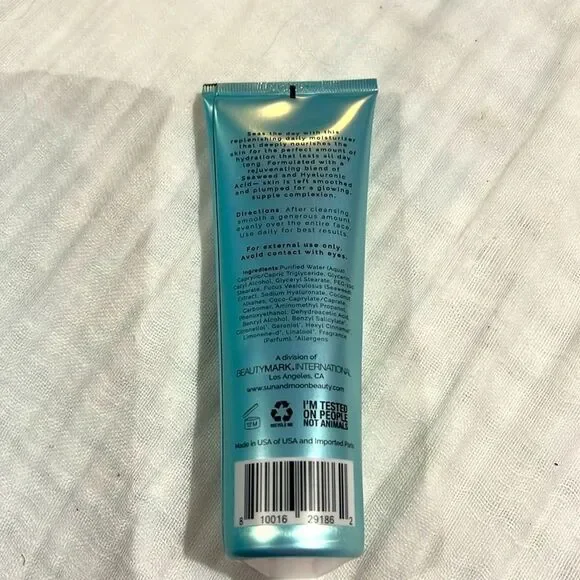 NEW Sun+Moon Seas the Day Moisturizer NIB - Picture 2 of 3